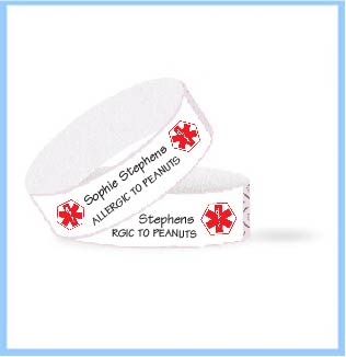 Allergy Alert Wristbands